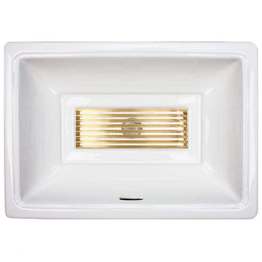 Grill - Tiffany Grate Satin White Bronze