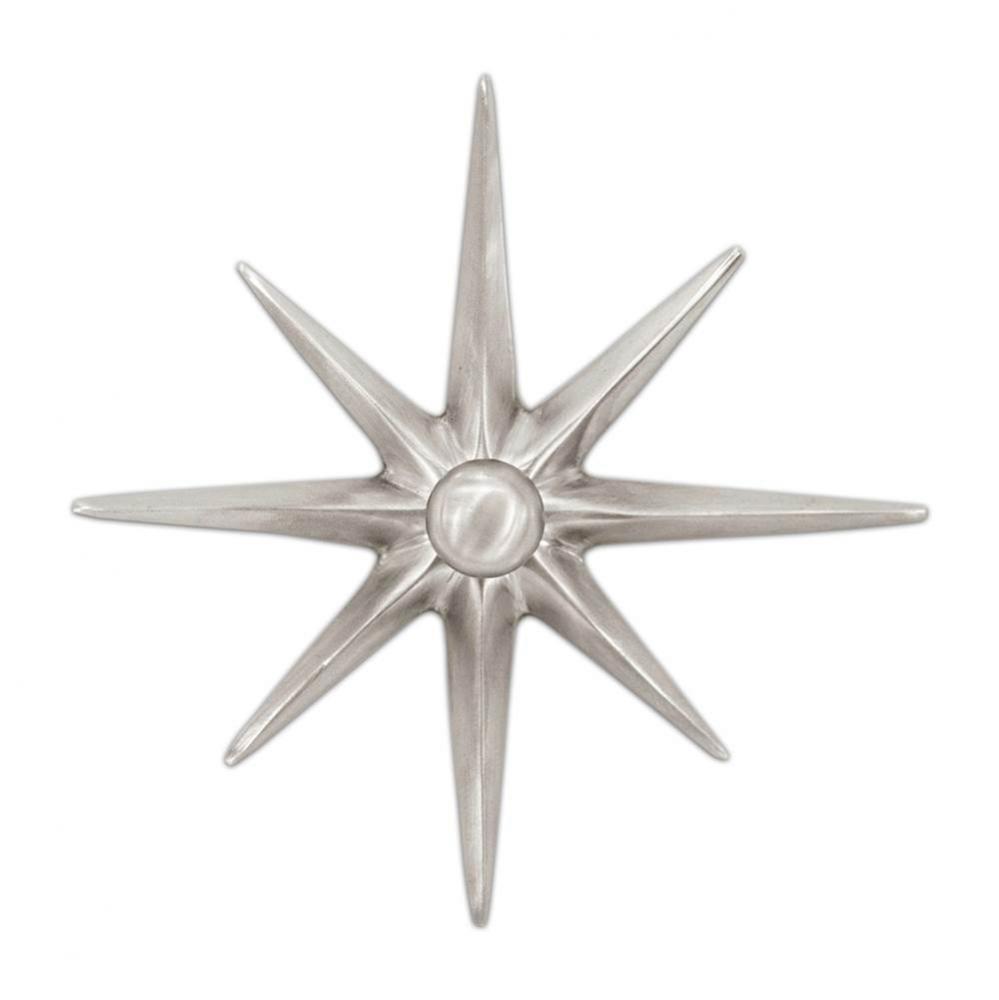 3'' Star Vanity Hardware, Small Nickel Star