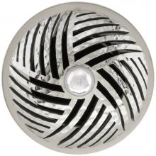 Linkasink D013 PH-SCR01-O - Herringbone Grid Strainer - Sphere Screw, No Overflow