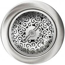 Linkasink D056 SS - Swirl Basket Strainer