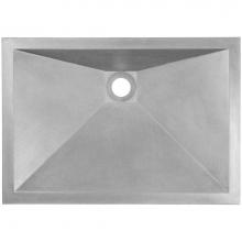 Linkasink AC06UMG - RIDER: Concrete Rectangle Sloped Sink