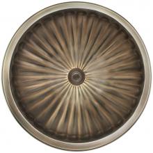 Linkasink BR004AB - Large Round Fluted