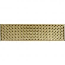 Linkasink PNLS103 UB - Panel  Small - Circles - Satin Unlacuqered Brass