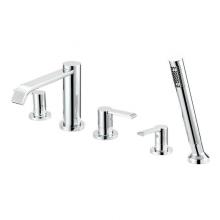 Luxart DB341-PSCP - Debutante Roman Tub and Handshower Trim