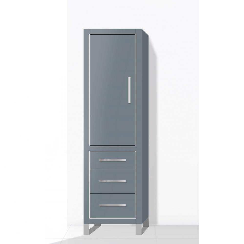 Madeli Estate 20''W x 18''D x 76''H Free Standing Linen Cabinet L Hi