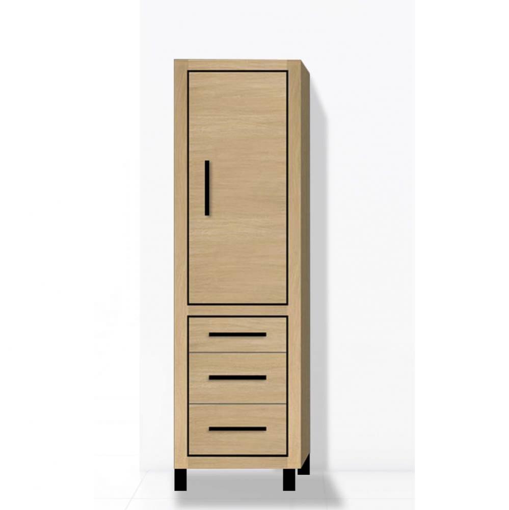 Madeli Estate 20''W x 18''D x 76''H Free Standing Linen Cabinet R Hi