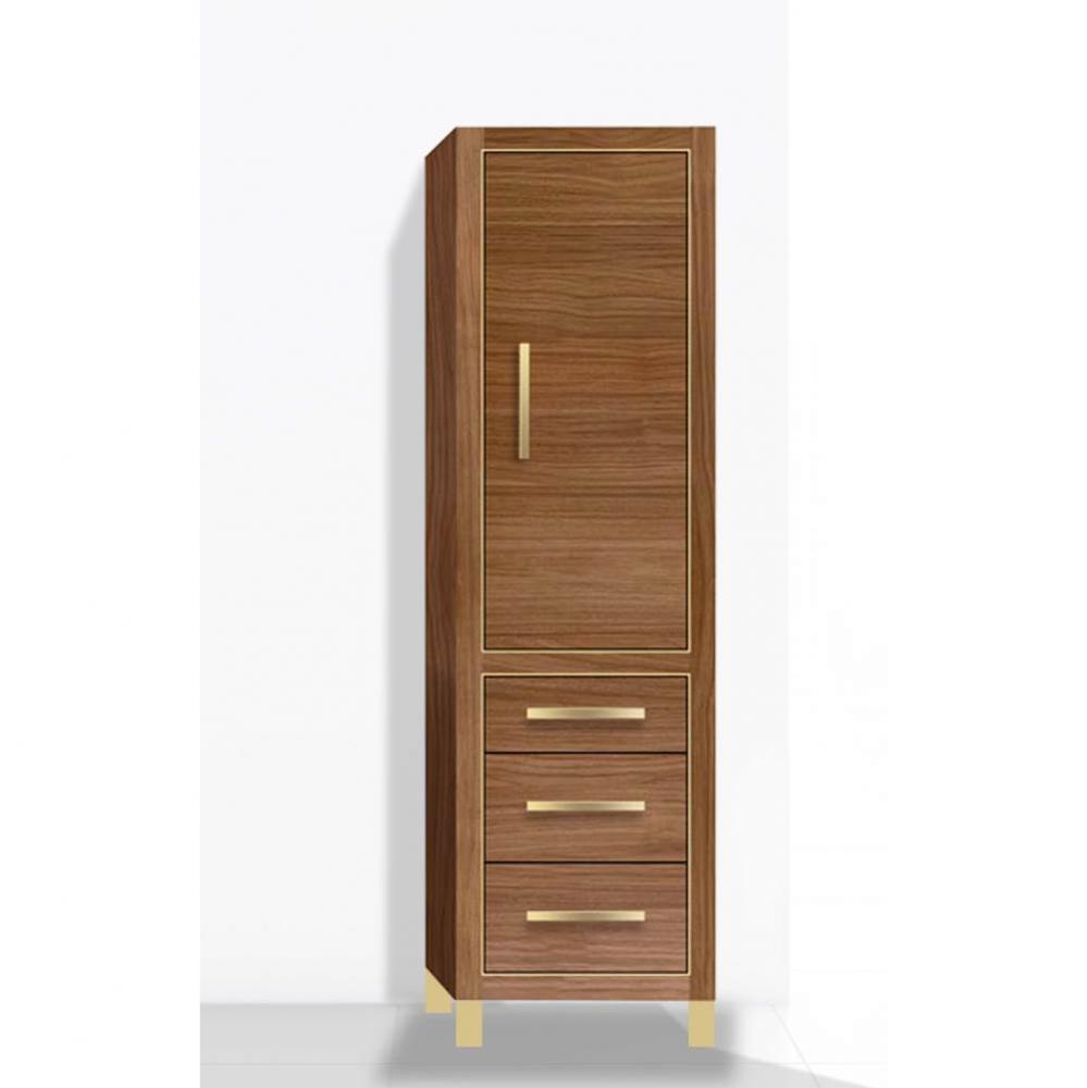 Madeli Estate 20''W x 18''D x 76''H Free Standing Linen Cabinet R Hi