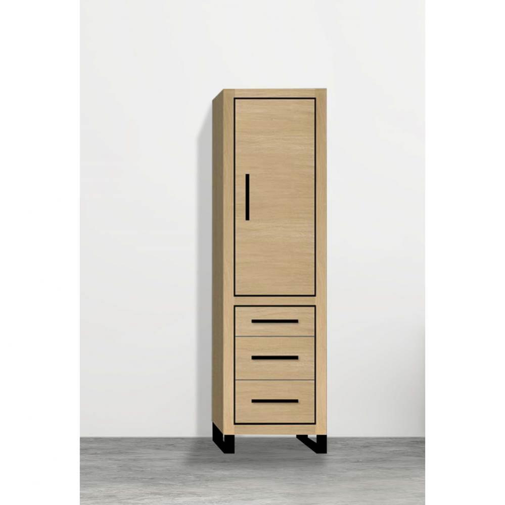 Madeli Estate 20''W x 18''D x 76''H Free Standing Linen Cabinet R Hi