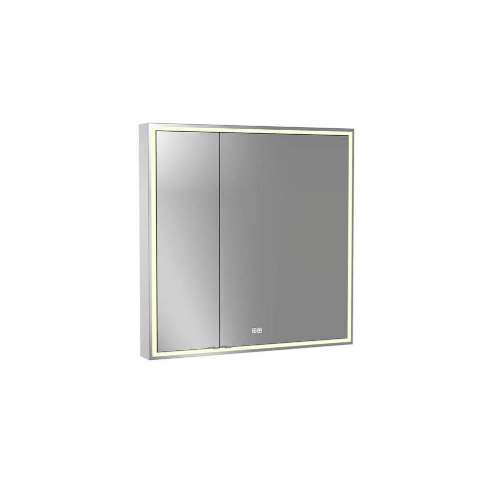 Madeli Pioneer Lighted Mirrored Cabinet, Surface Mount, 36'' x 36'' x 4-3/4&ap