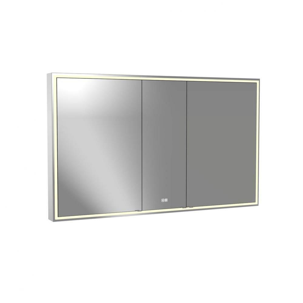 Madeli Pioneer Lighted Mirrored Cabinet, Surface Mount, 60'' x 36'' x 4-3/4&ap