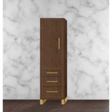 Madeli LCES-201871-L001-LS-BR-SB - Madeli Estate 20''W x 18''D x 76''H Free Standing Linen Cabinet L Hi