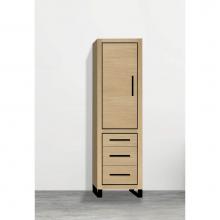 Madeli LCES-201871-L001-LS-NO-MB - Madeli Estate 20''W x 18''D x 76''H Free Standing Linen Cabinet L Hi