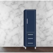 Madeli LCES-201871-R001-LL-SA-PN - Madeli Estate 20''W x 18''D x 76''H Free Standing Linen Cabinet R Hi