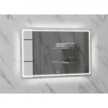 Madeli MC-IL4836C-RM-04-000-BN - Madeli Illusion Lighted Mirrored Cabinet, Recessed Mount, 48'' x 36'' x 4-3/4&