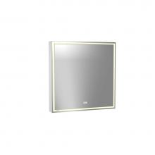 Madeli MC-PI3030-SM-04-R00-PC - Madeli Pioneer Lighted Mirrored Cabinet, Surface Mount, 30'' x 30'' x 4-3/4&ap