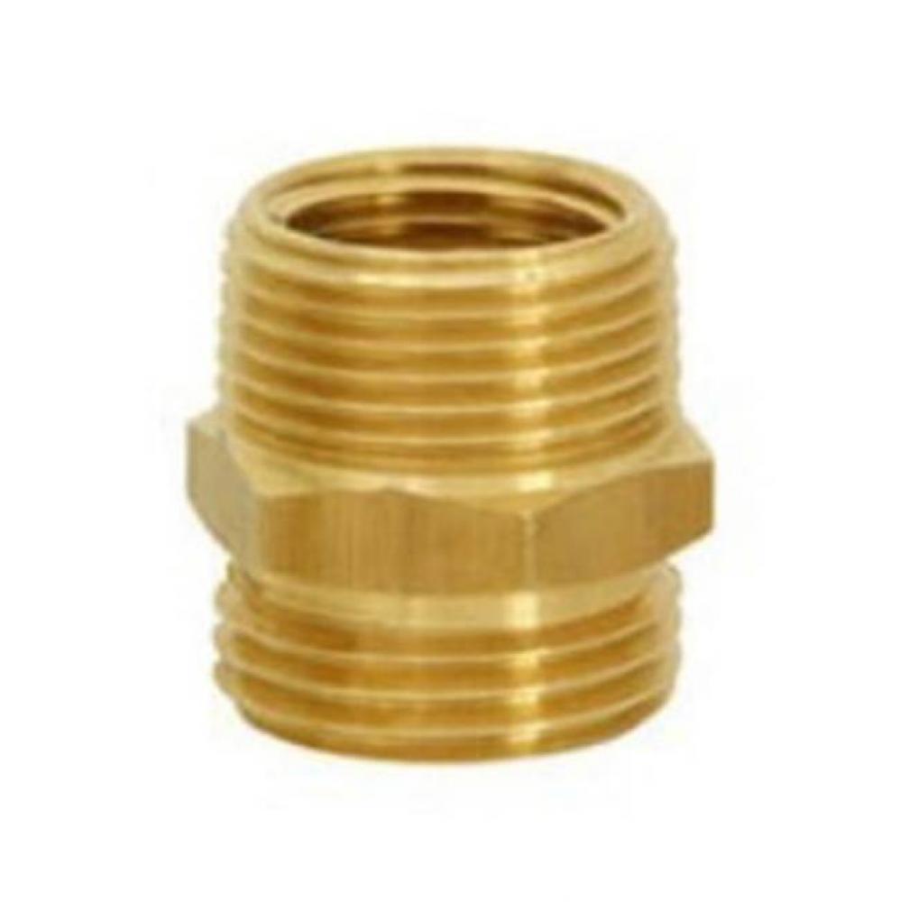 HOSE ADAPTER 1/2''MIP X 3/4'' MALE HOSE THREAD