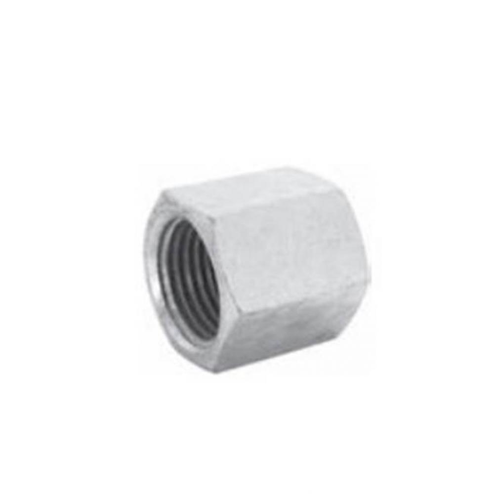 1/4'' GALV (ZINC PLATED) STEEL HEX CAP