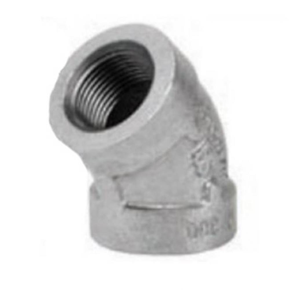 2-1/2'' 300no. GALV MALL ELBOW 45