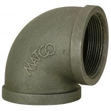 Matco Norca MBL9009 - 2-1/2'' Blk Mall 90 Elbow