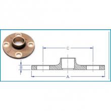 Matco Norca DB-CFCL14 - 8'' 125No.  Domestic Brass Swt Comp Flange