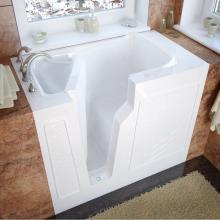 Meditub 2646LWS - MediTub Walk-In 26 x 46 Left Drain White Soaking Walk-In Bathtub