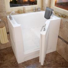 Meditub 2739LWA - MediTub Walk-In 27 x 39 Left Drain White Air Jetted Walk-In Bathtub