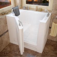 Meditub 2739RWA - MediTub Walk-In 27 x 39 Right Drain White Air Jetted Walk-In Bathtub