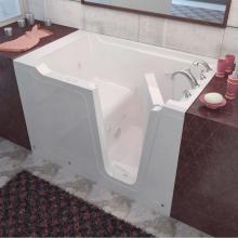 Meditub 3660RWH - MediTub Walk-In 36 x 60 Right Drain White Whirlpool Jetted Walk-In Bathtub