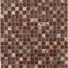 Merola Tile GVEMA5858BY - G-253 Vetro Marmi Burgundy 5/8x5/8