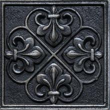 Merola Tile TANTM0202WIIN - Antique Metal 2x2 Wrought Iron Insert