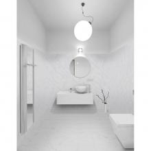 Merola Tile TCALA1016WH - Calacatta 10x16 White 16.5 sf/cs