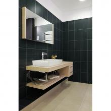 Merola Tile TLINE1016NE - Lineal 10x16 Black/Negro 20sf/cs