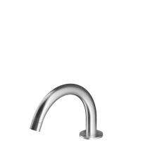 MGS AC979-MT - Deck mounted bathtub spout diameter 25 R90 with high flow rate - Titanium Matte