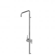 MGS CB436-M - Thermostatic Shower only WITHOUT Shower Head - TRIM ONLY - Matte