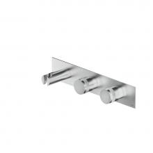 MGS ER456-M - Therm. Shower Mixer - incl. hand shower - 2 knobs: temp. + 3 way vol. control  - Matte