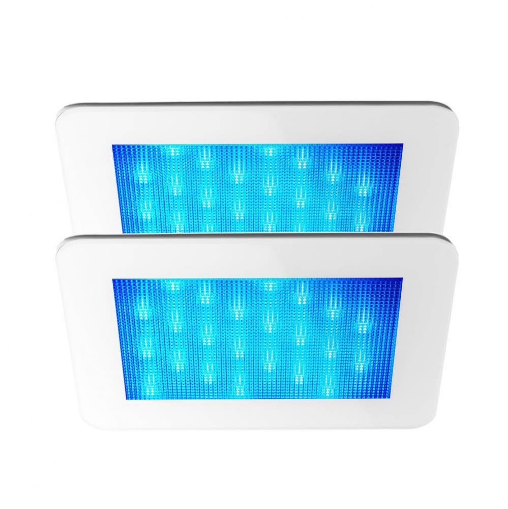 ChromaTherapy® ChromaSteam® 3 Duo Lighting System In White For isteam® 3 Controls