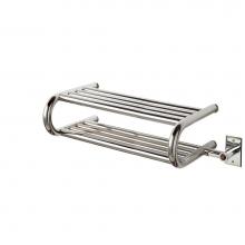 Myson ES-40/2CH - ES40/2 Chrome Curved Shelf Electric 120v 9''H x 29''W  ''Stock Item&