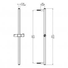 Nikles USA, Inc. 86005T/90N - TECHNO TWIST 24 MM 90 CM SLIDE