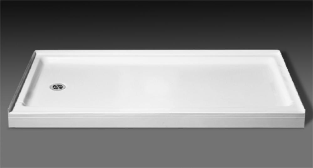 G 72x36 LDrn Shower Base Abvflr