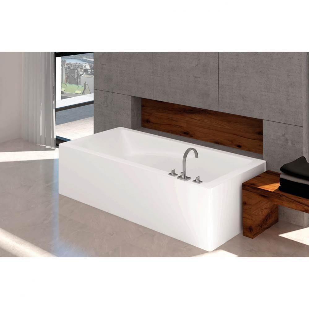 Suite Alcove 66 x 31, ComfortAir Bathtub, Glossy White