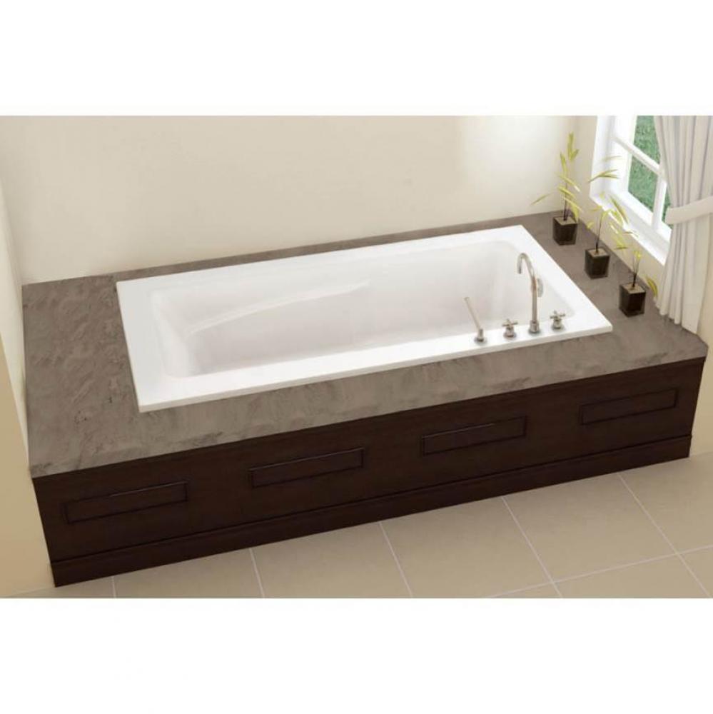 Sublime Deck Mount 60 x 32, ComfortAir Bathtub, Glossy White