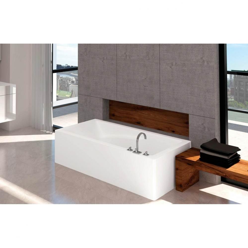 Suite 3 Sides (Front, Left And Right) 66 x 31, SuperAeroMassage Bathtub, Glossy White