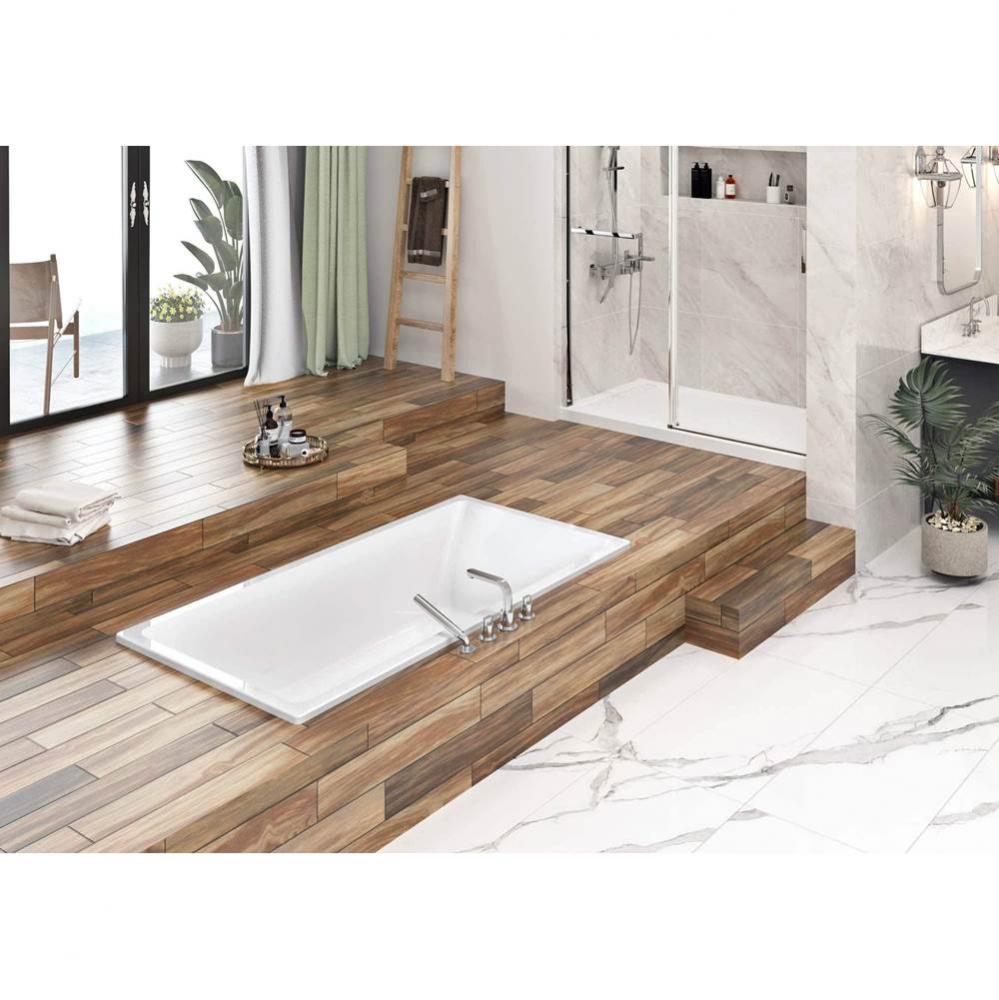 Viele Deck Mount 72 x 32, AeroMassage Bathtub, Glossy White