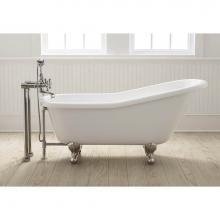 Oceania Baths ALBA6601 - Albany 66, white, exterior finish white acrylic