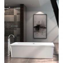 Oceania Baths FR72ARFSAM01 - Freedom72 Freestanding, AeroMassage, white