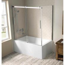 Oceania Baths HY66R31 - Hydria 66, Sliding Corner  Bathtub Door, Chrome