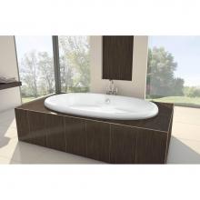 Oceania Baths LE42SA01 - Legende Deck Mount 71 x 41,5, SuperAeroMassage Bathtub, Glossy White