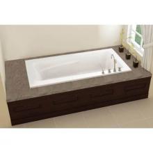 Oceania Baths SU6032CA01 - Sublime Deck Mount 60 x 32, ComfortAir Bathtub, Glossy White