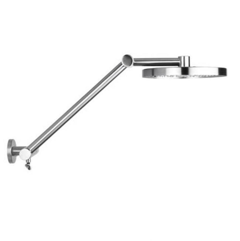 Shower Head Set - 8'' Shower Head, 18'' Adjustable Arm