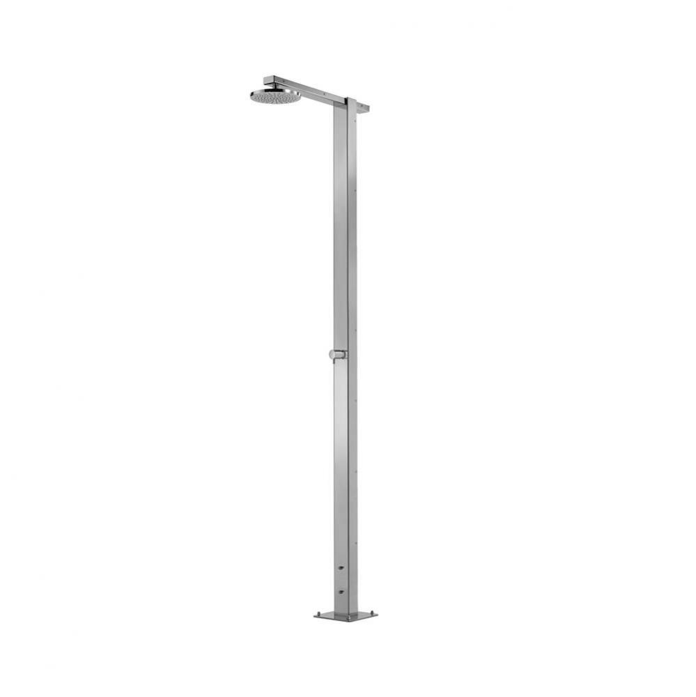 ''Square'' Free Standing Single Supply Shower Unit - 8'' Square Show